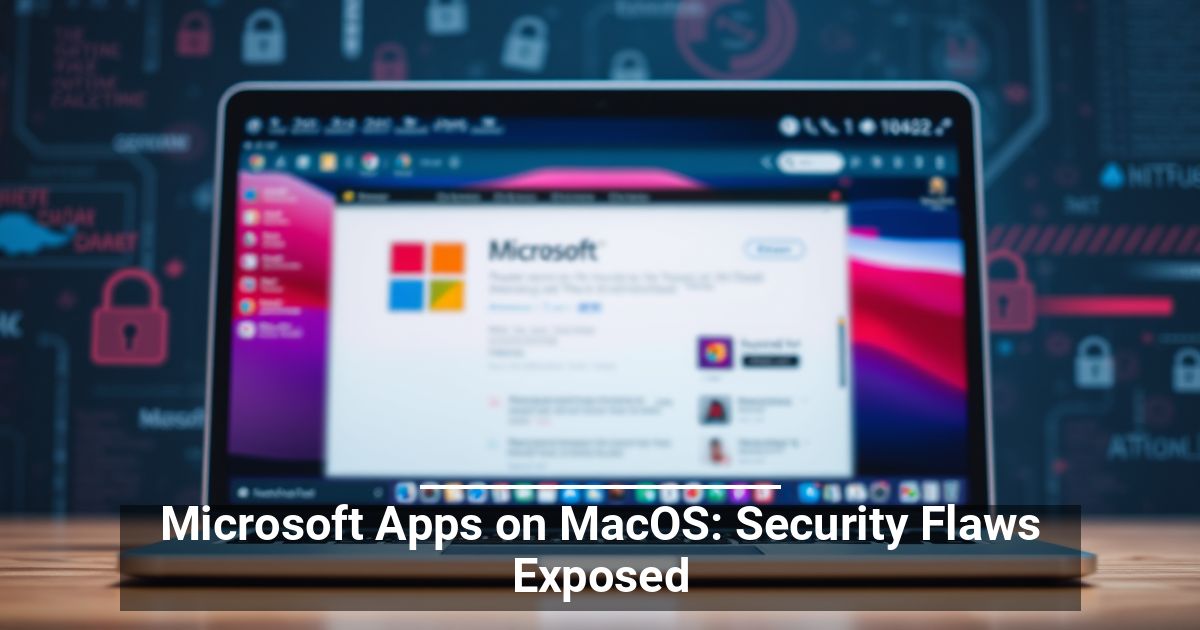 Microsoft Apps on MacOS: Security Flaws Exposed