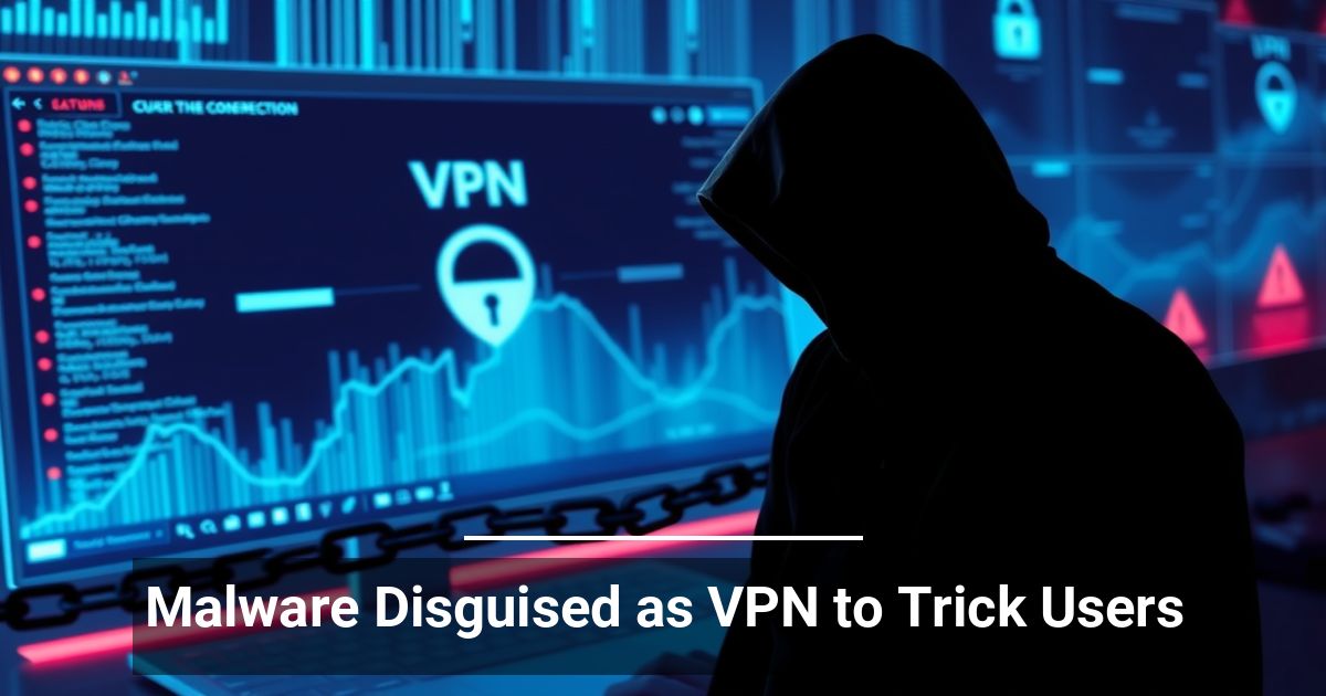 Malware Disguised as VPN to Trick Users